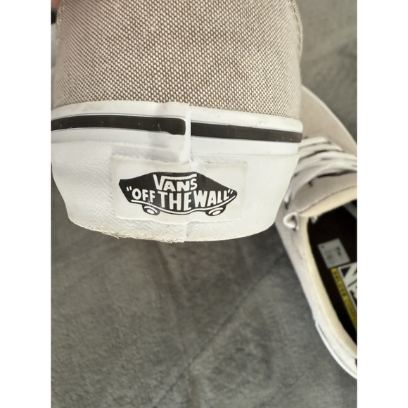 Vans Men's Atwood Deluxe Sneakers Canvas Size 8 Grey Chipmunk Clean - Picture 5 of 11